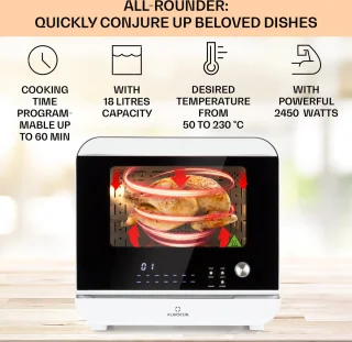 Vita Pro heteluchtfriteuse met stoom 18L 2450W
