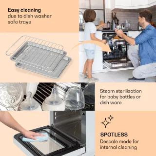 Vita Pro heteluchtfriteuse met stoom 18L 2450W