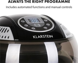 VitAir Turbo Heteluchtfriteuse 9L Grijs-Zwart