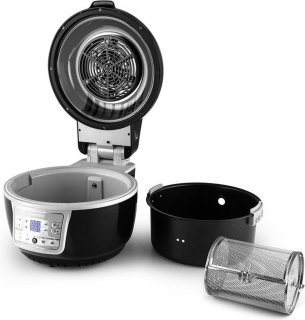 VitAir Turbo Heteluchtfriteuse 9L Grijs-Zwart