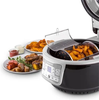 VitAir Turbo Heteluchtfriteuse 9L Grijs-Zwart