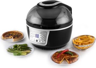 VitAir Turbo Heteluchtfriteuse 9L Grijs-Zwart