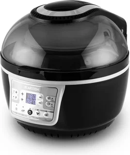 VitAir Turbo Heteluchtfriteuse 9L Grijs-Zwart