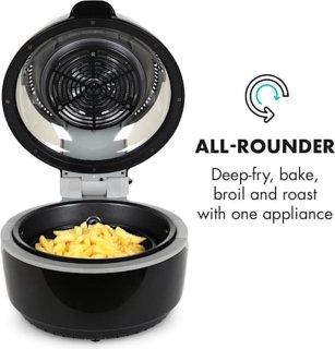 VitAir Turbo Heteluchtfriteuse 9L Grijs-Zwart