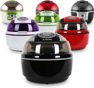 VitAir Turbo Heteluchtfriteuse 9L Grijs-Zwart