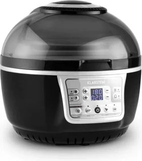 VitAir Turbo Heteluchtfriteuse 9L Grijs-Zwart