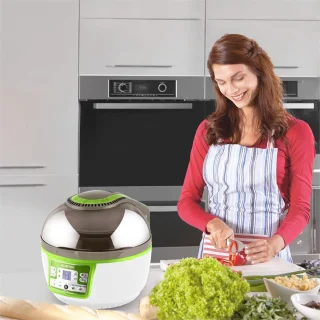 VitAir Turbo Heteluchtfriteuse 9L Groen-Wit