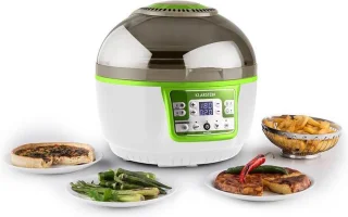 VitAir Turbo Heteluchtfriteuse 9L Groen-Wit