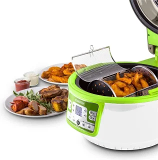 VitAir Turbo Heteluchtfriteuse 9L Groen-Wit
