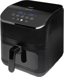 VIVAX Digitale Airfryer DFA-617DB - Heteluchtfriteuse 6 L - Zwart