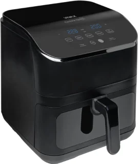 VIVAX Digitale Airfryer DFA-617DB - Heteluchtfriteuse 6 L - Zwart