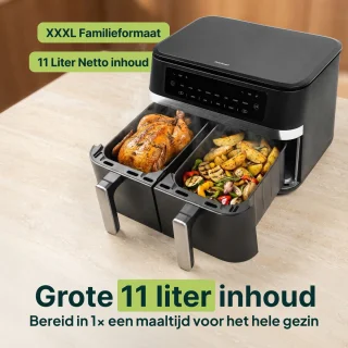 Vivid Airfryer Sync Finish XXL - Dubbele heteluchtoven