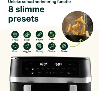 Vivid Airfryer Sync Finish XXL - Dubbele heteluchtoven