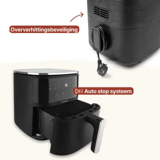 Vivid Green Airfryer Heteluchtoven 5L