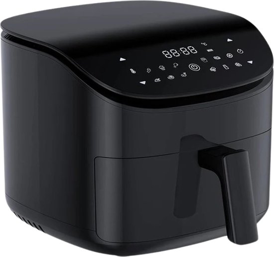 VORLOU Multifunctionele Airfryer 3.5L Zwart
