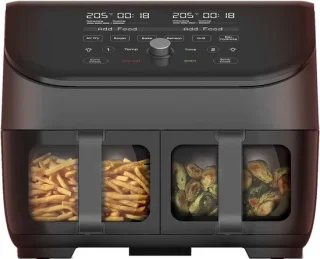 Vortex Plus Double Basket met ClearCook digitale heteluchtfriteuse