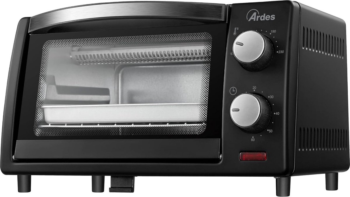 Vrijstaande Elektrische Oven 10L met Airfryer en Binnenverlichting