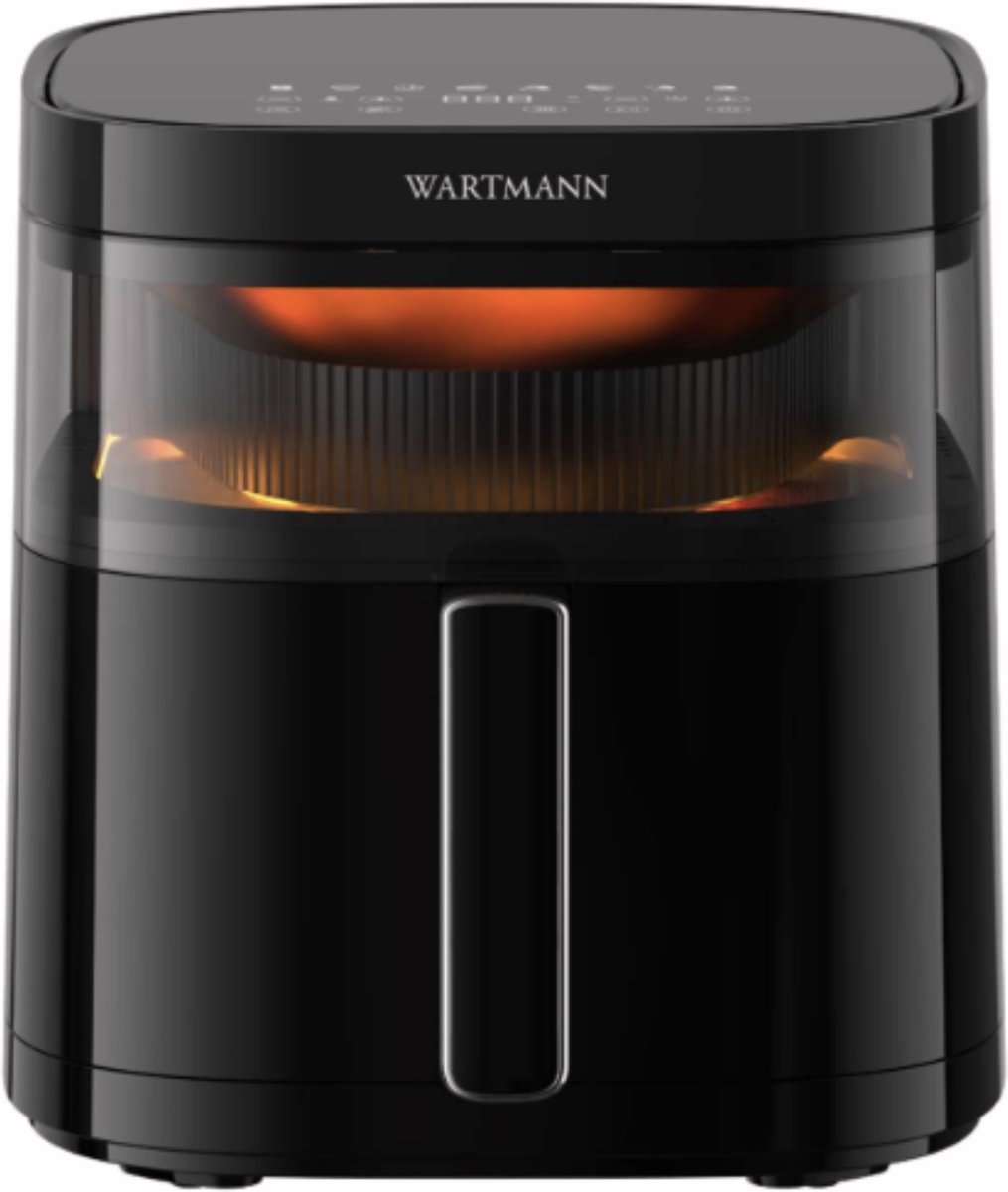 De Wartmann Airfryer 5.7L Zwart in één oogopslag