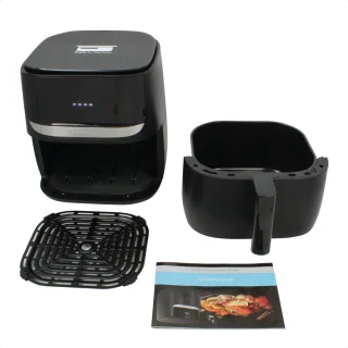Wartmann WM 2203AF Keramische Airfryer 5,7L Zwart