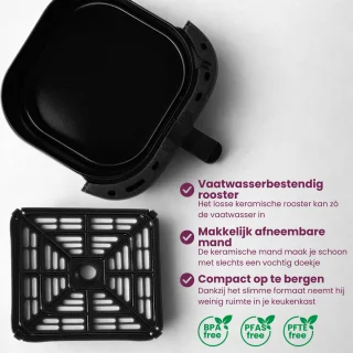 Wartmann WM-2408 AF Airfryer 6L 1500W