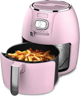 De Westinghouse Retro Airfryer 4L Roze in één oogopslag