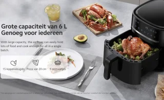 Xiaomi Airfryer 6.5L Zwart