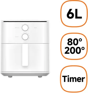 Xiaomi MAF13 Heteluchtfriteuse 6L Wit