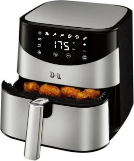 XL heteluchtfriteuse 5 liter rvs