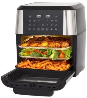 XXL 12L heteluchtfriteuse/multifunctionele oven