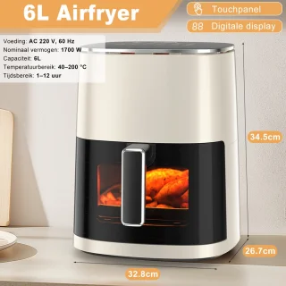XXL Airfryer 6L