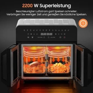 XXL Airfryer – friteuse – heteluchtoven – elektrische oven – kooktoestel