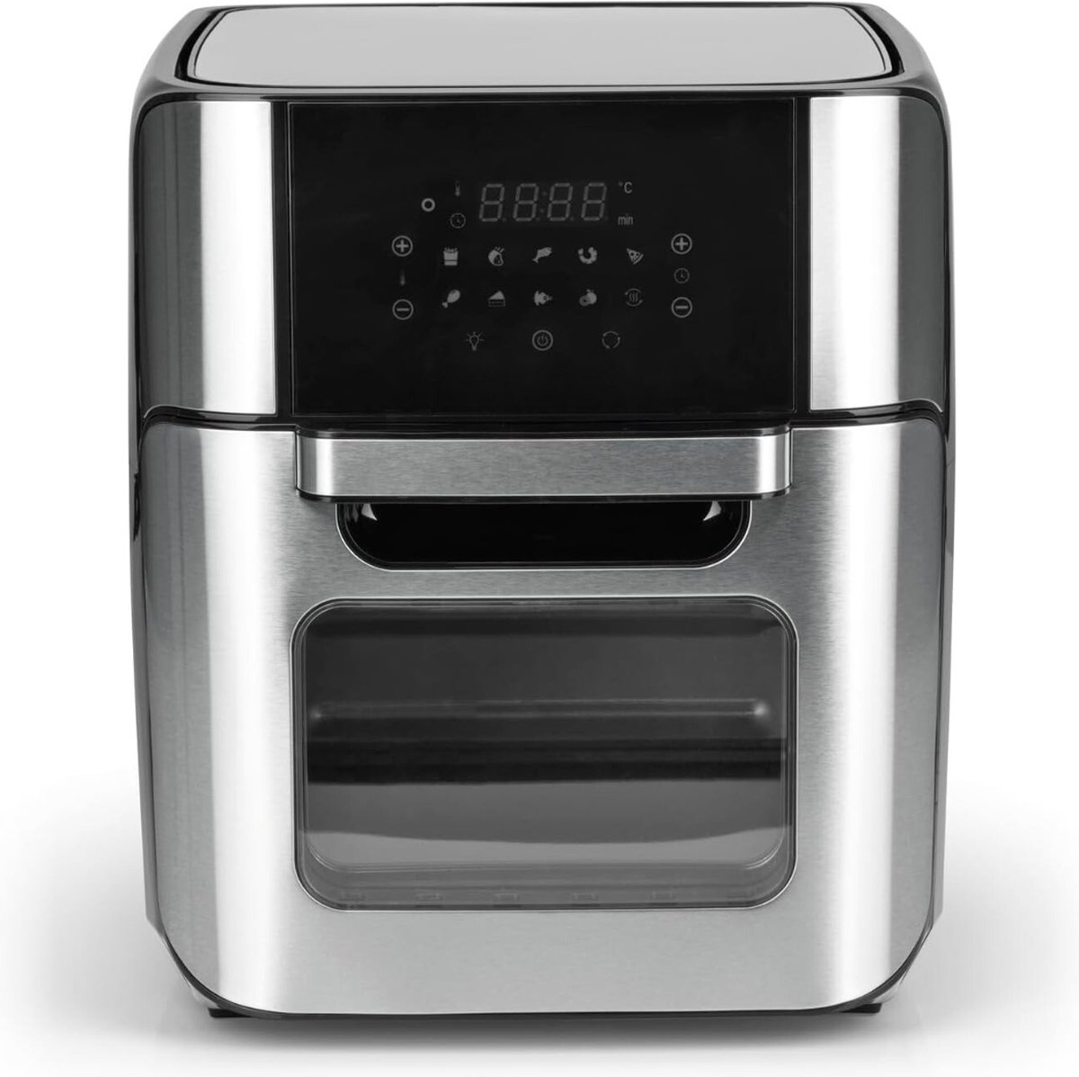 XXL Digitale Hetelucht Friteuse 12L Roestvrijstalen Oven 1800W