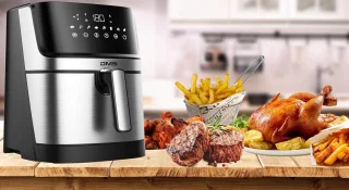 XXL Heteluchtfriteuse 6 L