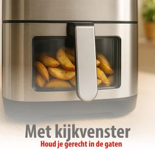 XXL Heteluchtfriteuse Airfryer Oven 8L