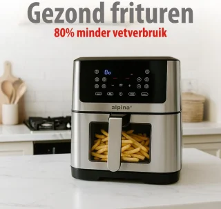 XXL Heteluchtfriteuse Airfryer Oven 8L