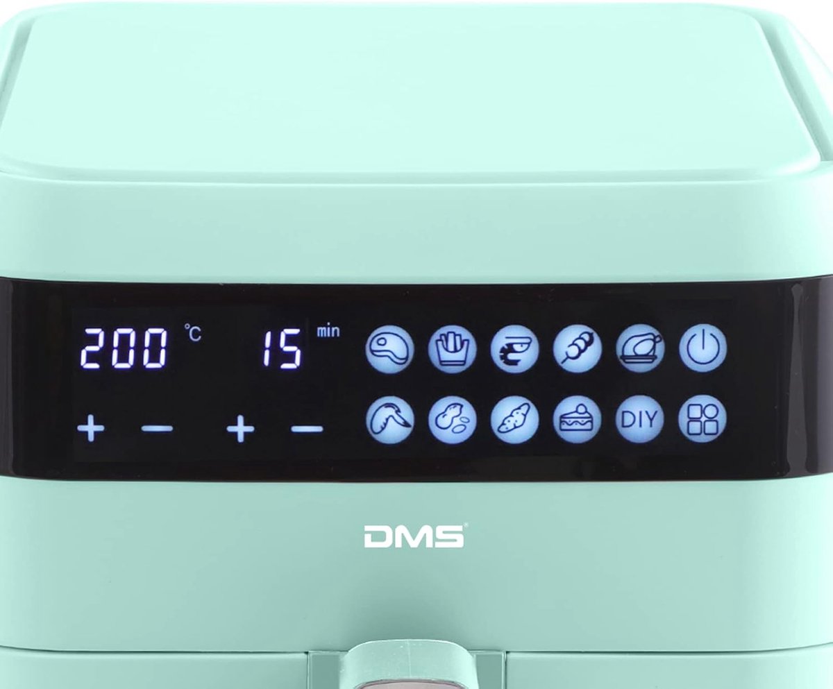 XXXL Heteluchtfriteuse 7L Digitaal Touch-Display