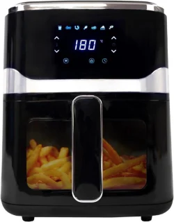 YOR Mini Airfryer 2,5 L Zwart