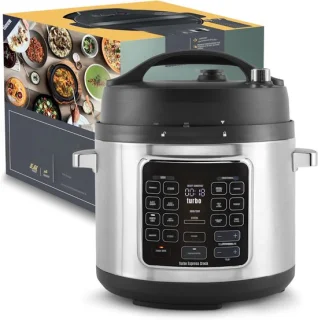 YOR® Multicooker - Zilver/Zwart