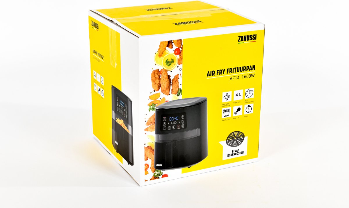 Zanussi AF14 Essential Airfryer 4L Zwart