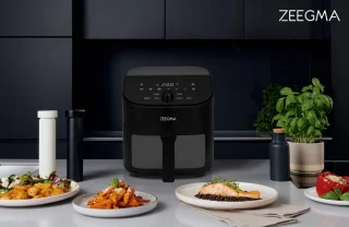 Zeegma Knapper Chef Airfryer XL 6,5L Zwart