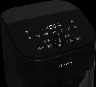 Zeegma Knapper Chef Airfryer XL 6,5L Zwart