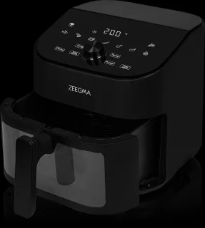 Zeegma Knapper Chef Airfryer XL 6,5L Zwart