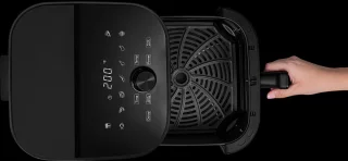 Zeegma Knapper Chef Airfryer XL 6,5L Zwart