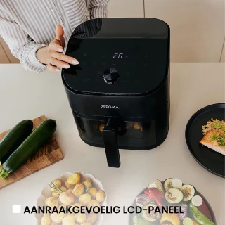 Zeegma Knapper Chef Airfryer XL 6,5L Zwart