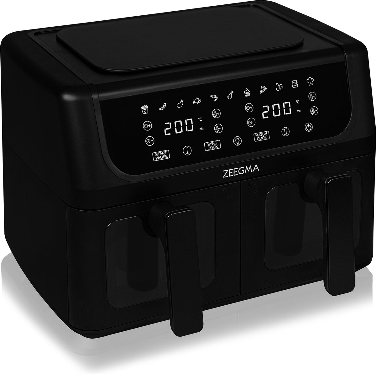 Zeegma Knapper Dual 9L Airfryer 1700W