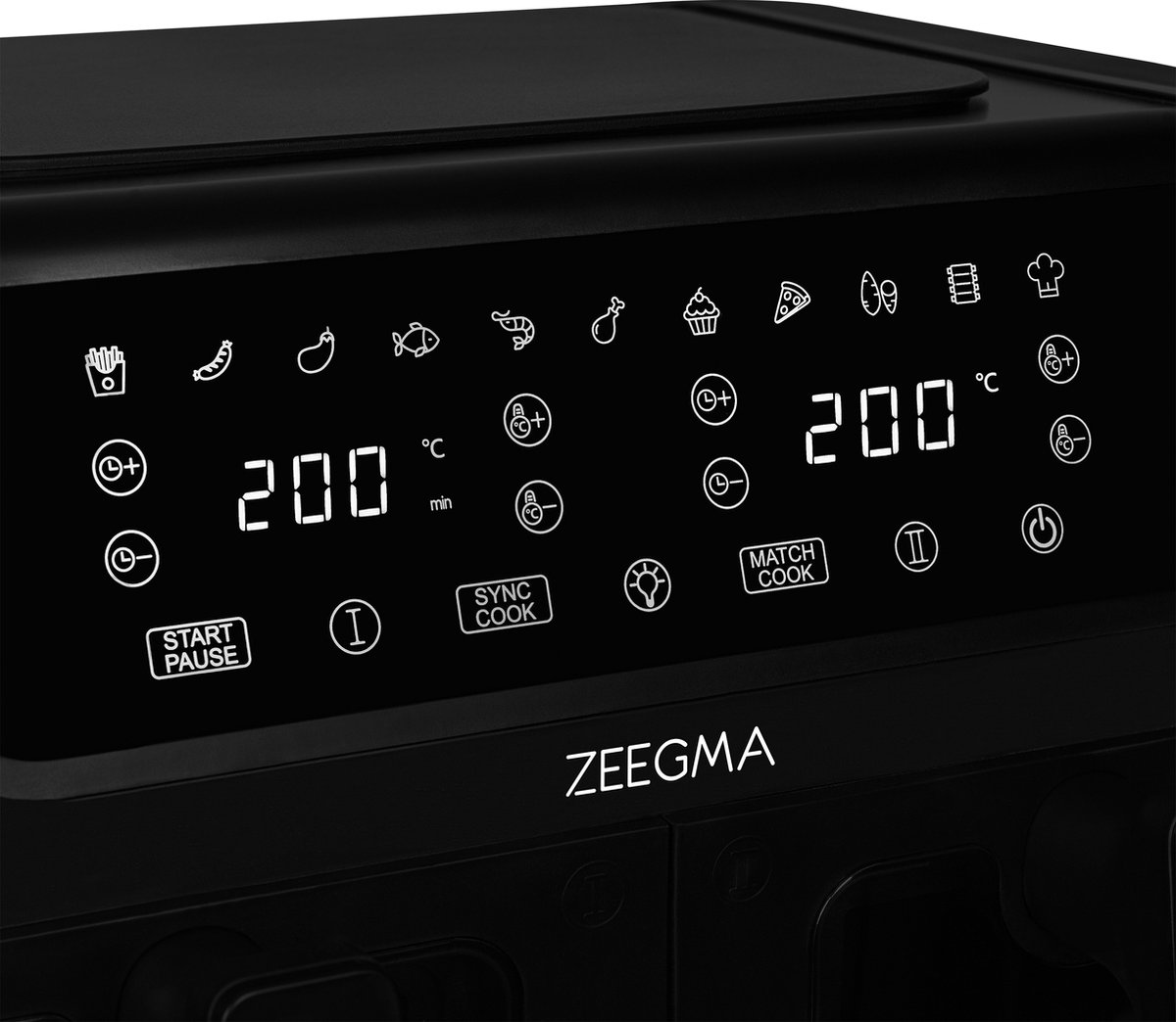 Zeegma Knapper Dual 9L Airfryer 1700W
