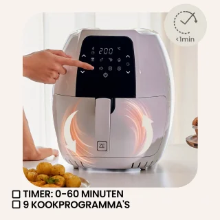 Zeegma KNAPPER GRAND Airfryer XXL 6L 1800W