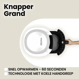 Zeegma KNAPPER GRAND Airfryer XXL 6L 1800W