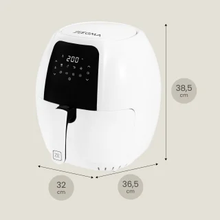 Zeegma KNAPPER GRAND Airfryer XXL 6L 1800W