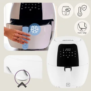 Zeegma KNAPPER GRAND Airfryer XXL 6L 1800W